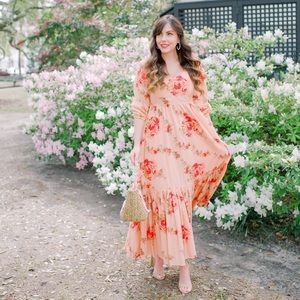 Loveshack fancy maxi dress